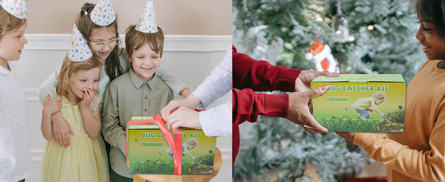 CHEERBANK Bug Vacuum Catcher kit for Kids, Funny Toy Gifts