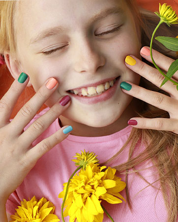 Kids nail polish set