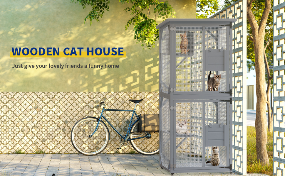outdoor cat enclosures