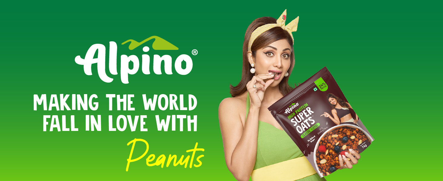 ALPINO 25g High Protein Oats Coffee 1kg Breakfast Cereal ots cereal