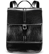 YALUXE Women’s Genuine Cowhide Leather Backpack Handbags Large Capacity Fashion Back Pack