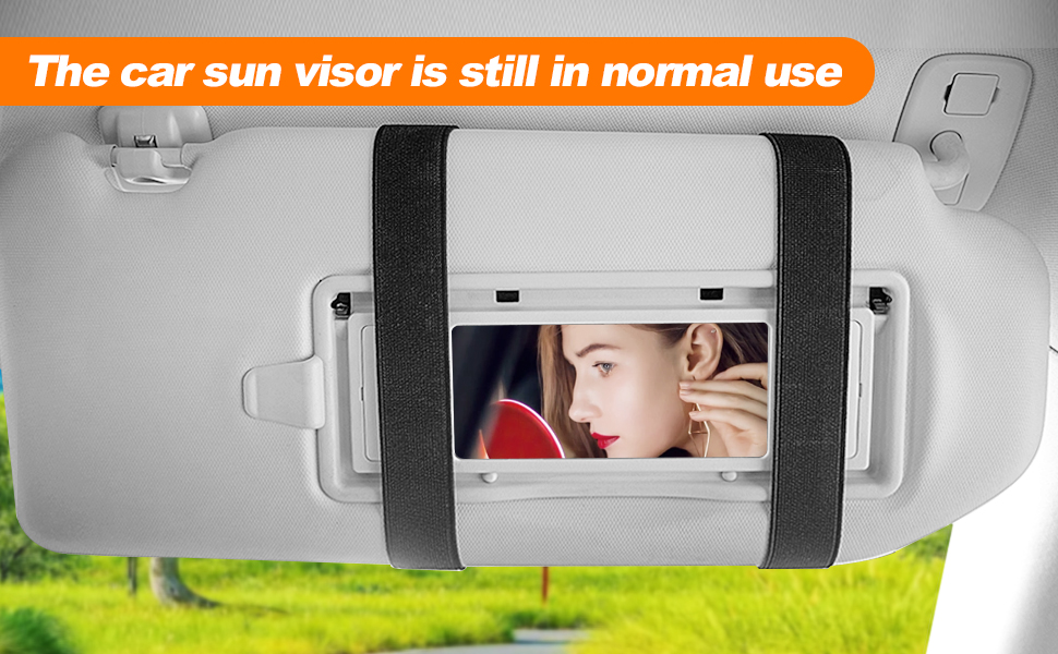 Wdealnee Car Visor Tissue Holder, Premium PU Leather Sun