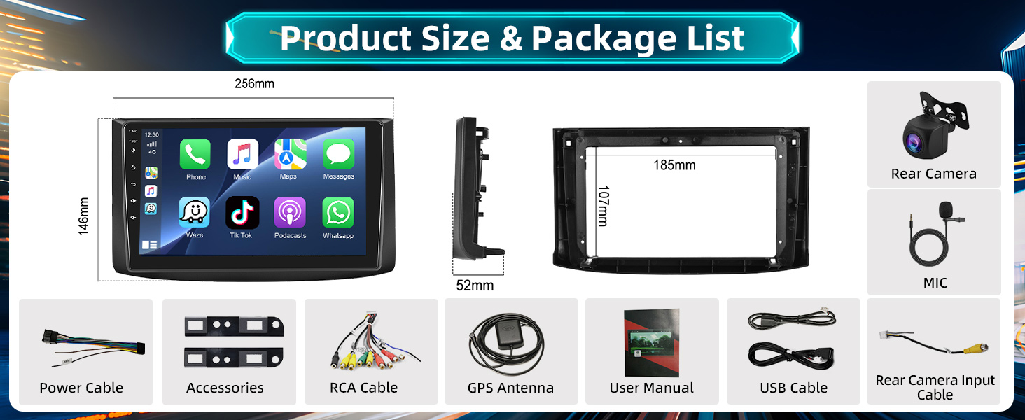 Car Stereo Radio Chevrolet Lova Captiva Gentra Aveo Epica 2006-2011 Car Play Android Auto 9" Audio