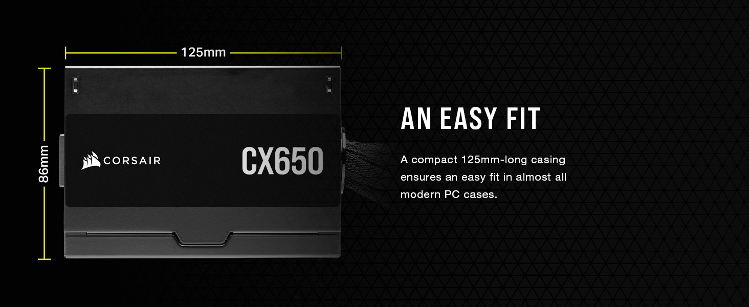 CX650 ATX PSU CX Series Power Supply