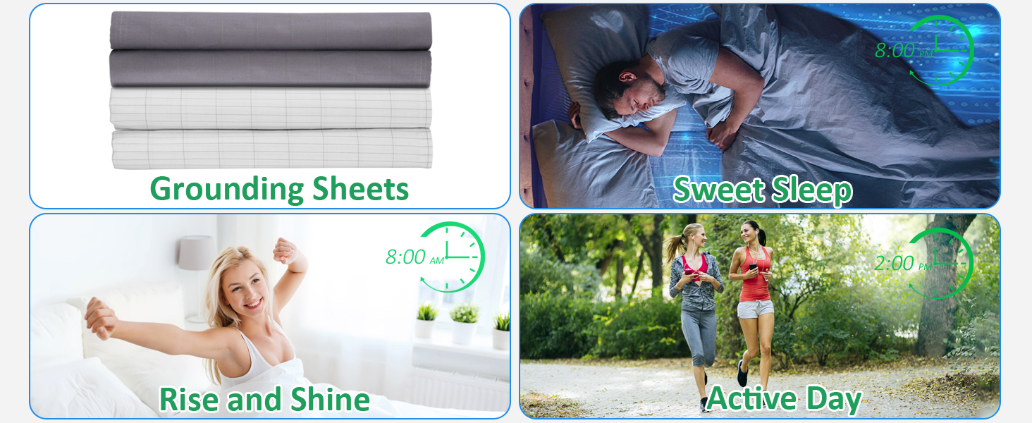 Merisky Grounding Sheets, Grounded Half Sheet 24"x110" Fit