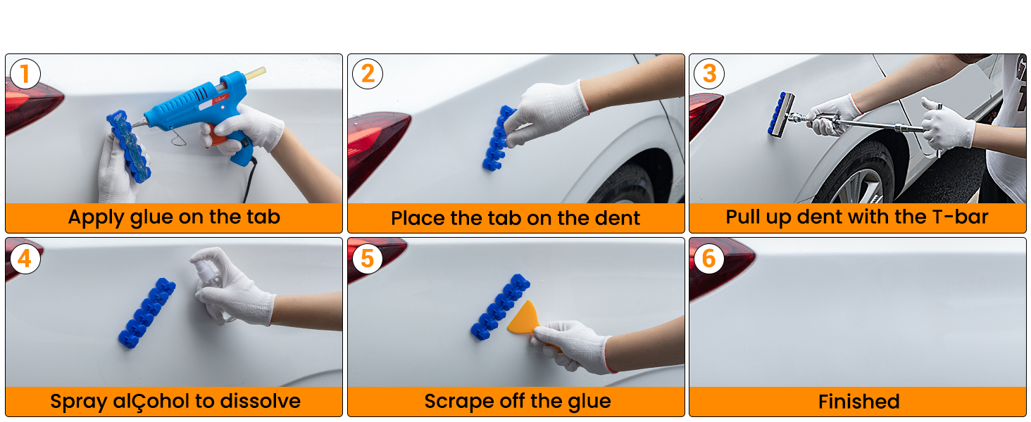 dent puller kit auto body dent remove