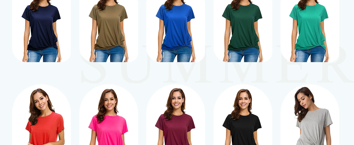 Casual t shirts for women