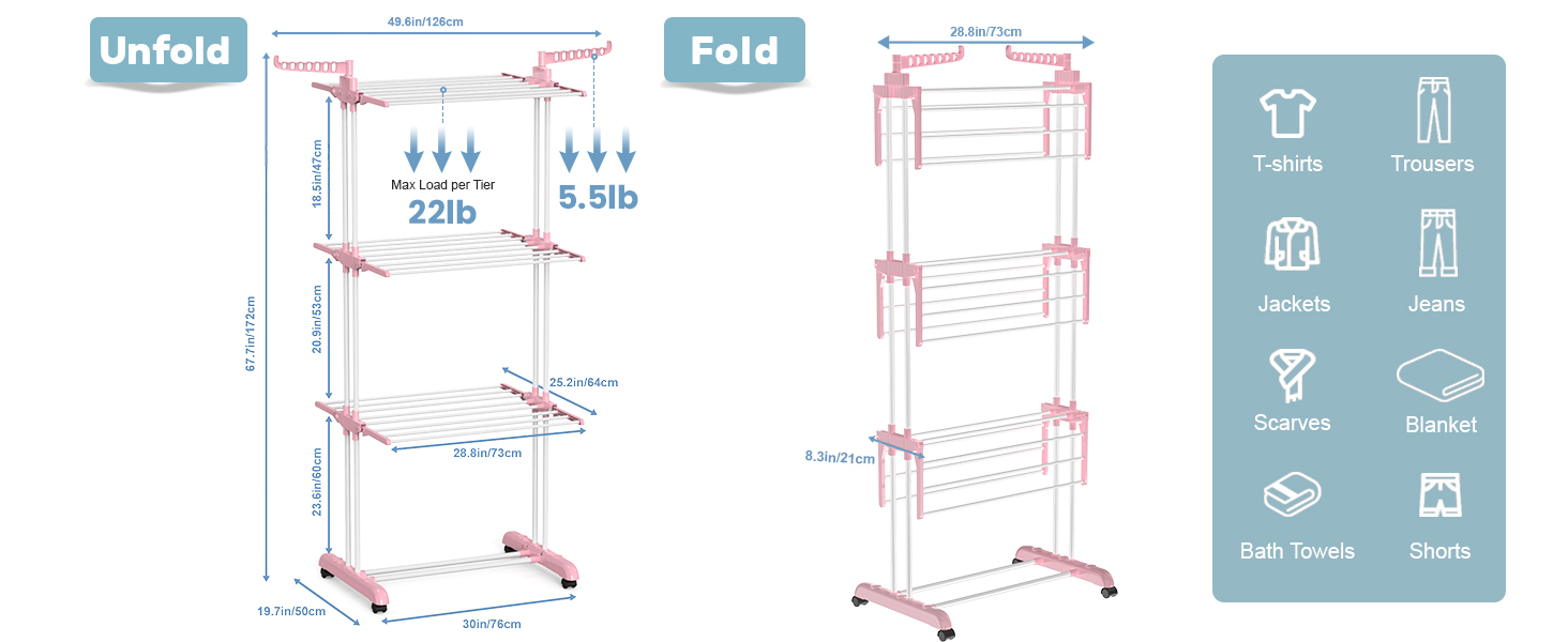 clothes rack