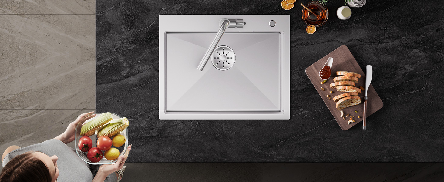 grifo de cocina negro