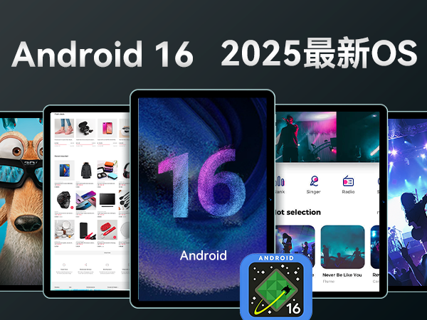 Android16 タブレット 10インチ ケース付き 128GB Type-C Amazon.co.jp: 【2025強化版】android16 タブレット 10インチ Wi