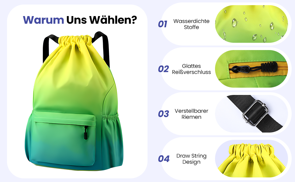 Turnbeutel Sportbeutel