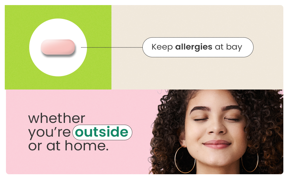 C'rcle Fexofenadine 60mg 100 Tablets. Allergy Pills