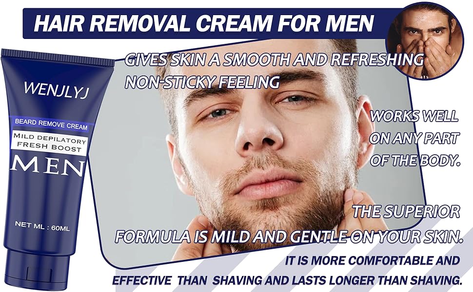 Hair Removal Cream for Men