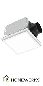 bathroom light with fan