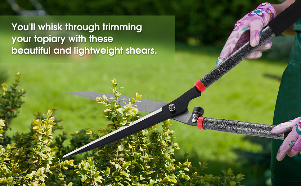 hedge garden shears clippers gardening bush trimmer manual trimming handheld borders