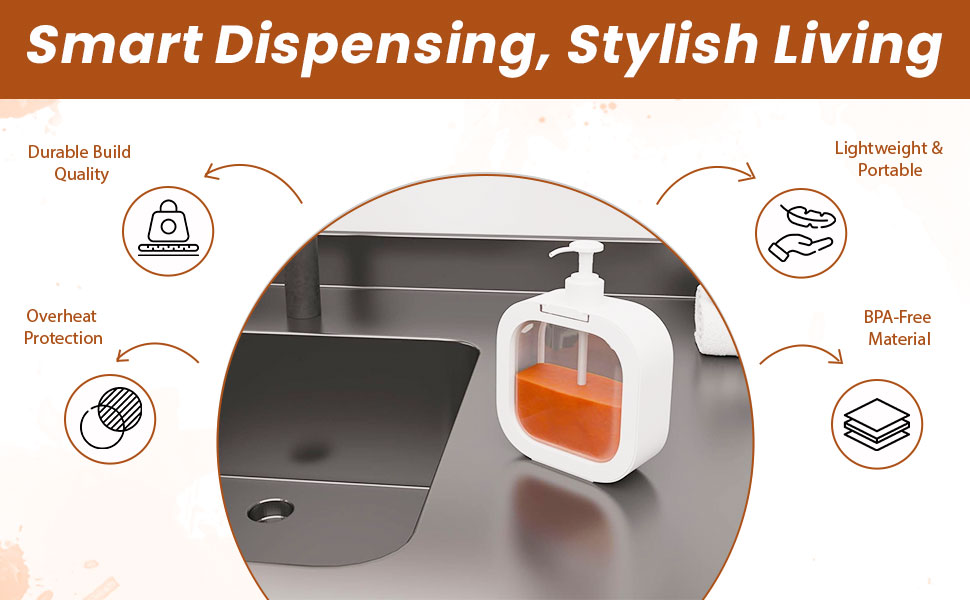 SPN-JGSP Soap Dispenser for Bathroom Kitchen Accessories