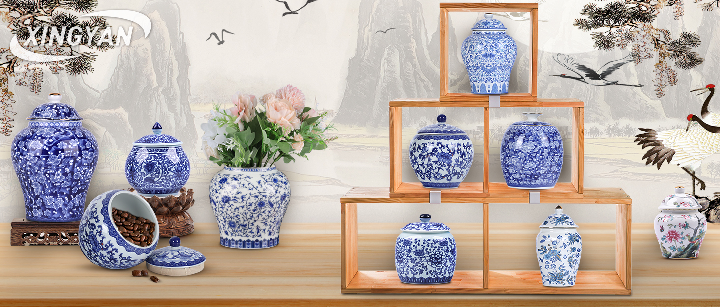 Blue and White porcelain series