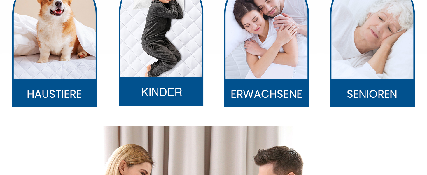 matratzenschoner 140x200cm bettschoner matratzenschutz bettunterlage bettauflage matratzentopper