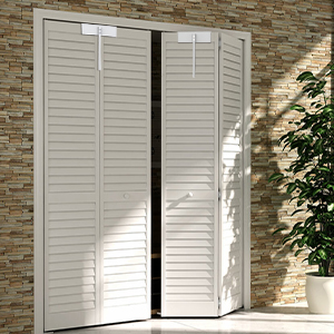 folding door lock