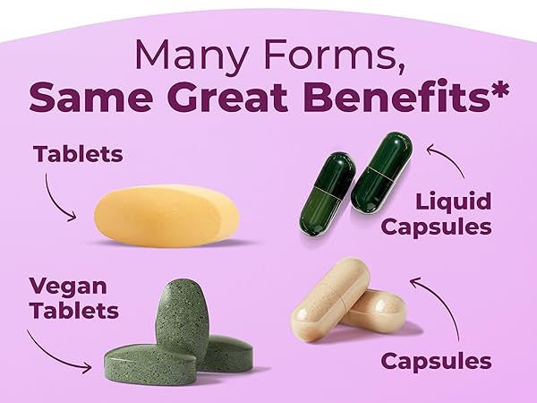 Multivitamins for men, Multivitamins for Women, Vegan Multivitamins