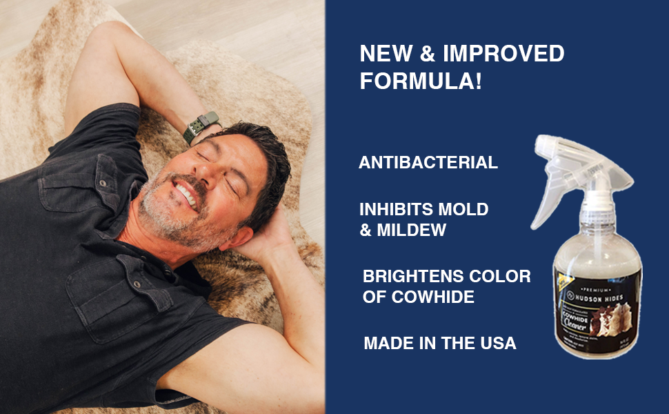 Cowhides Direct Cowhide Carpet Cleaner Spray Rug Cleaner