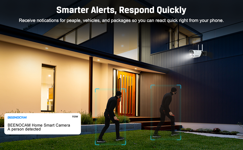 BEENOCAM 3MP 15000mAh Security Cameras Wireless Outdoor