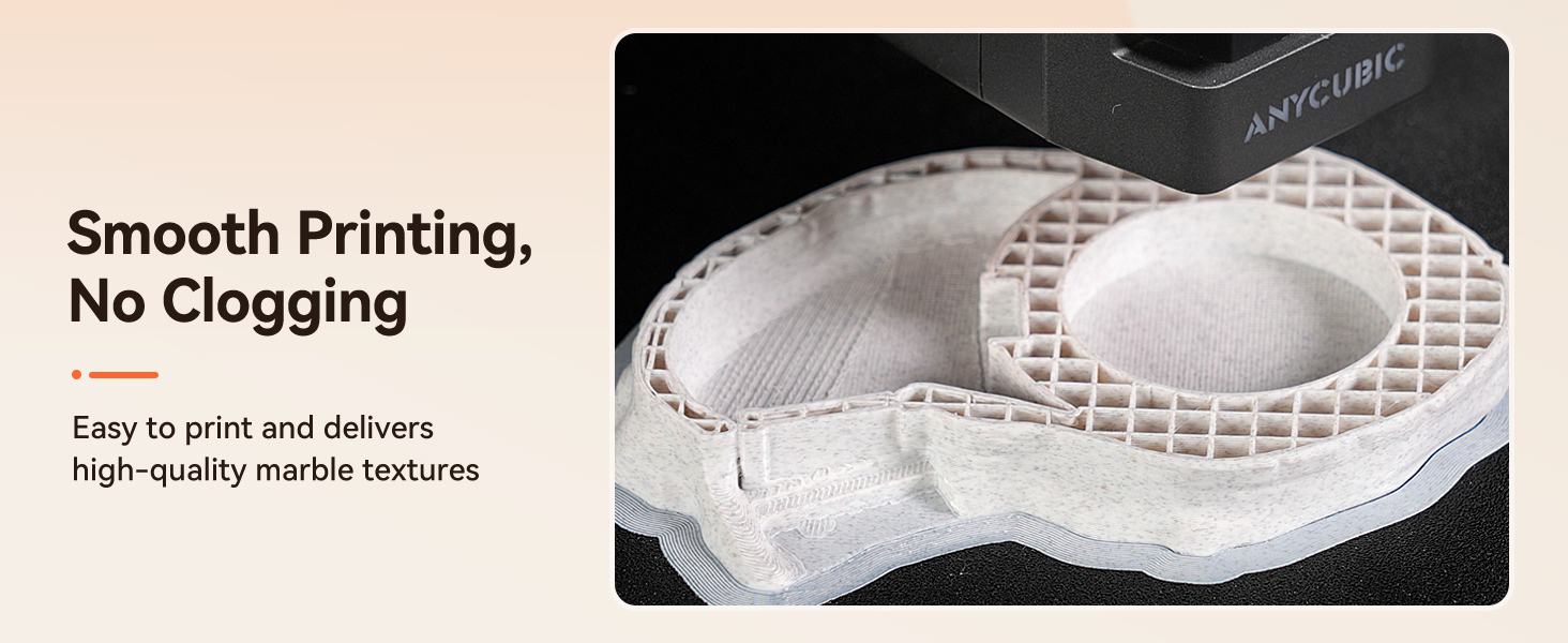 sunlu 3d printer filament marble pla filament high speed