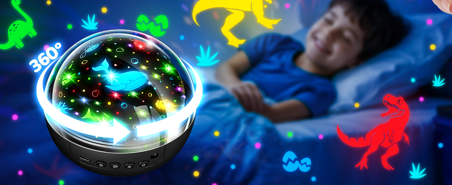 dinosaur night light for kids night light projector for kids room dinosaur toys for kids 3-5