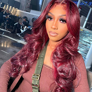 99j Lace Front Wigs Human Hair