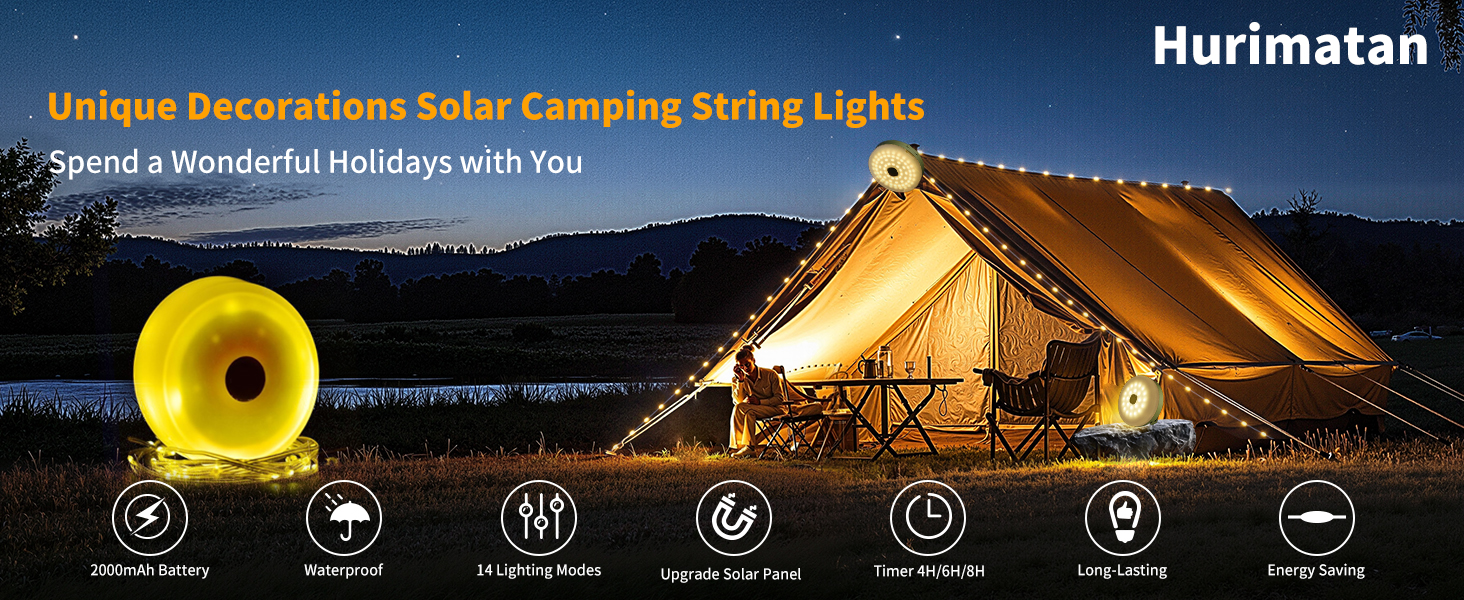 camping light string