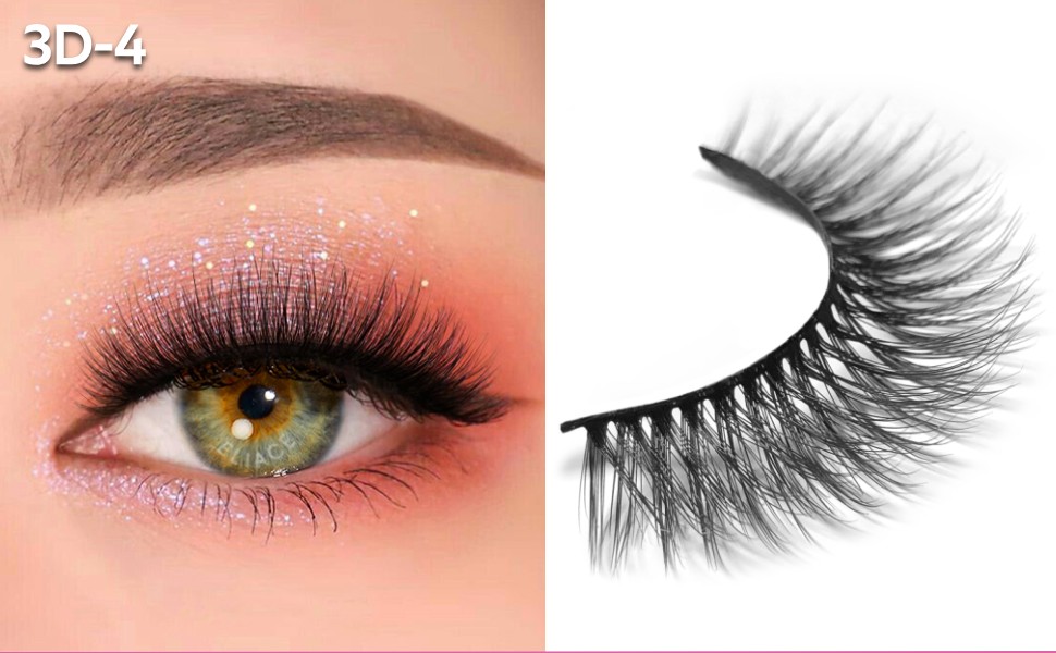 Eliace eyeLashes Faux mink lashes 3D-4 970x600