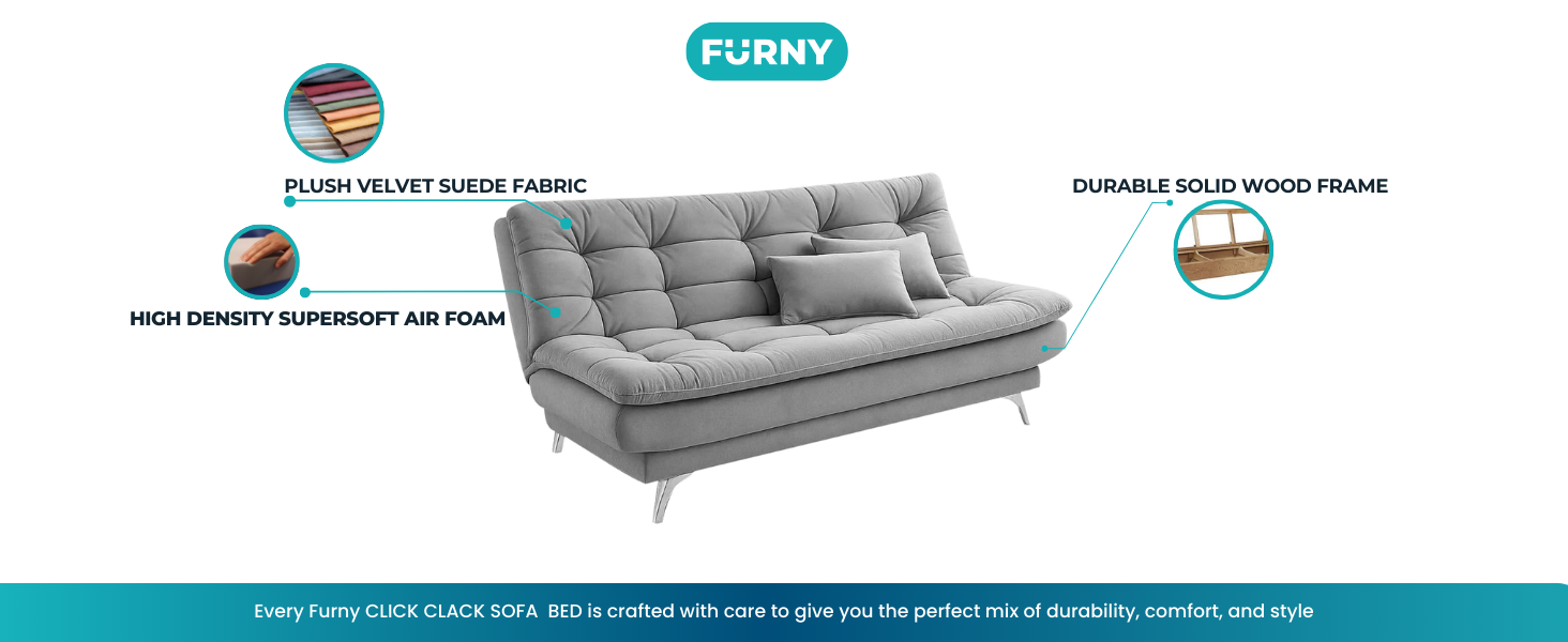 click clack sofa bed
