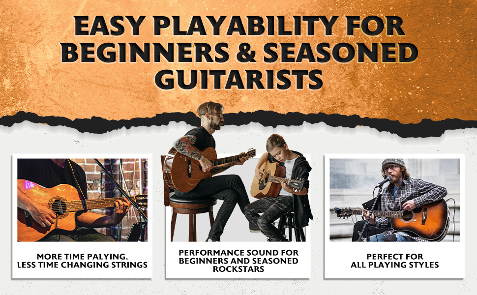 Blackhawk 80/20 Guitar Strings Acoustic Bronze, 1047 Extra Light Guitar Strings