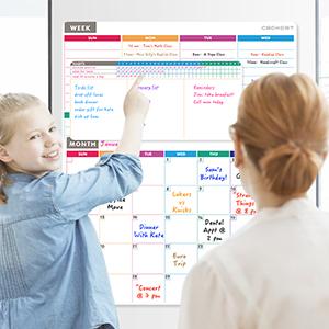 dry erase whiteboard calendar