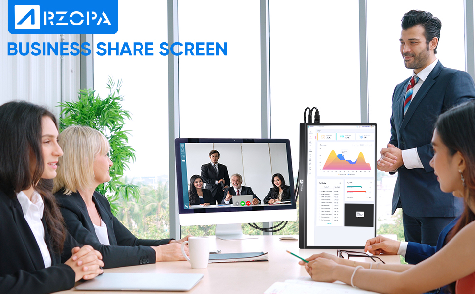 Business share screen