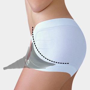 The Urinal for Women with ergonomic design which fits women body