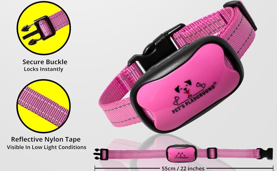 Pet's Playground Bark Collar Anti Barking Dog Collars Barking