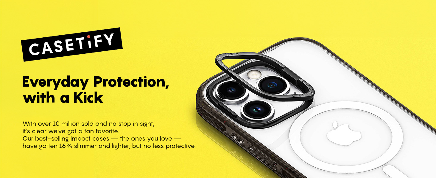 CASETiFY Impact Ring Stand Case MagSafe Compatible Case