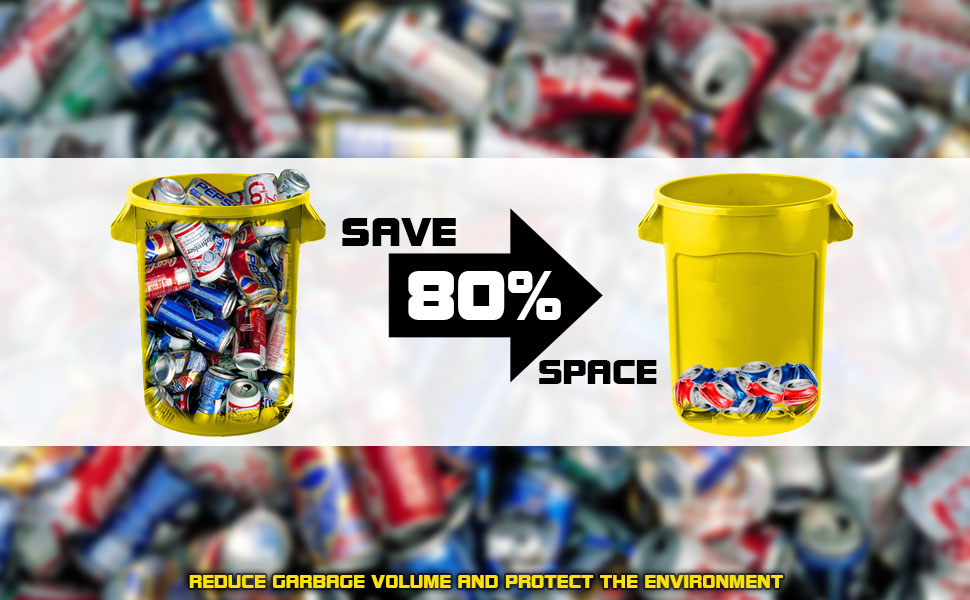 JNSTU Electric Can Crusher, Automatic can crushers, 8oz