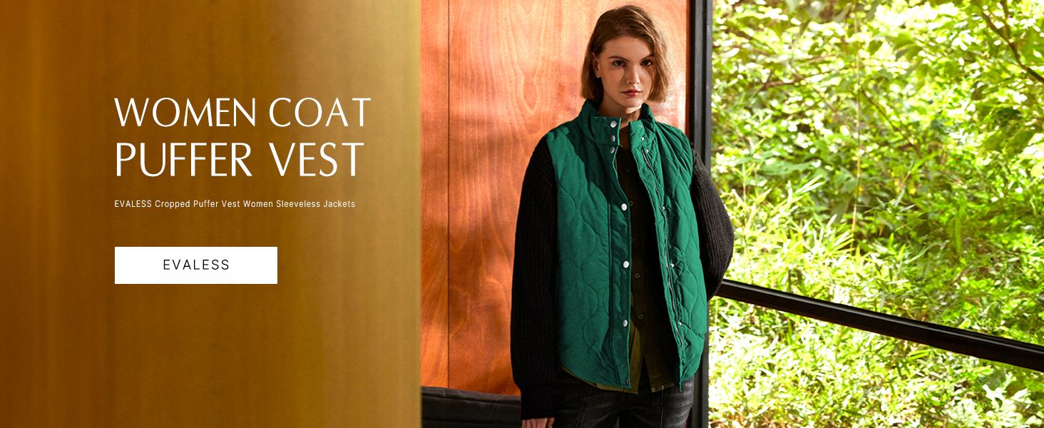 puffer vest women
