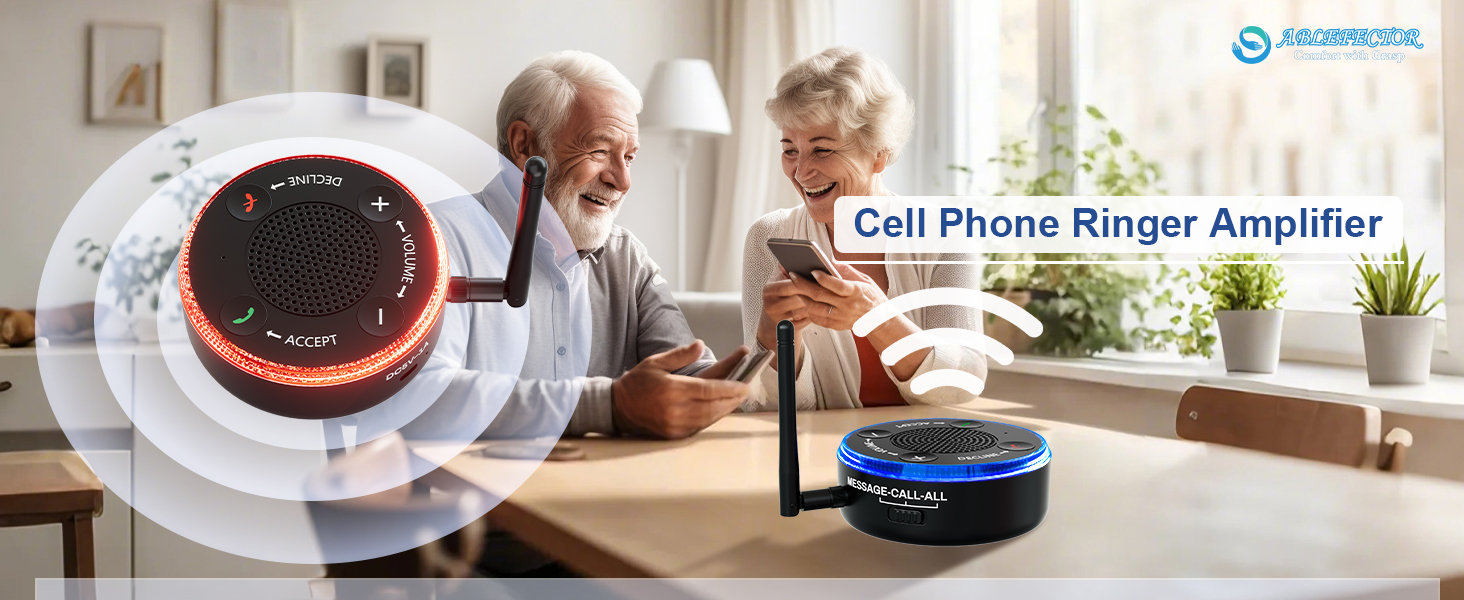 Ablefector Phone Ringer Amplifier