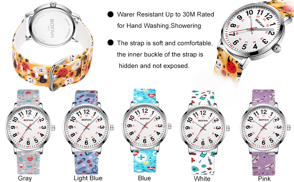 BOFAN Nurse Watch for Nurse,Medical Professionals,Students