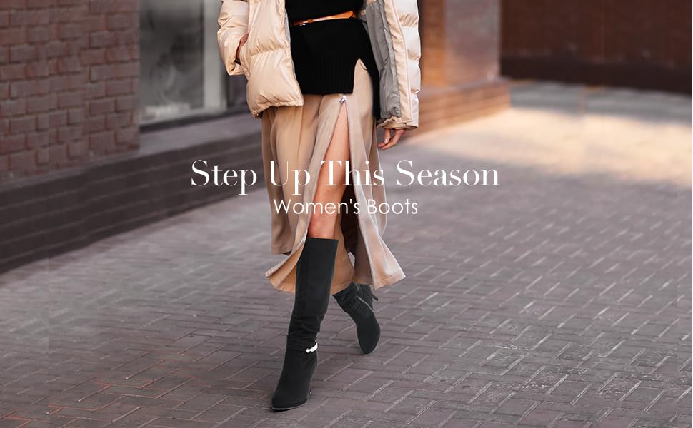 SARAH KNEE HIGH BOOTS