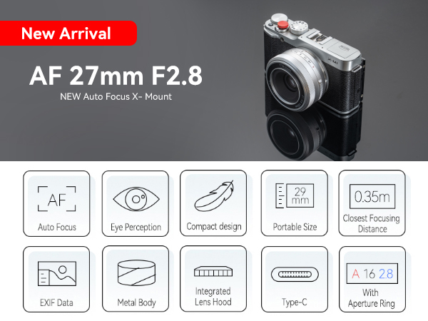 FUJIFILM XM5 本体 + ttartisan27mmf2.8 fuji TTArtisan 27mm F/2.8 AF Review On Fujifilm X-T5 - YouTube