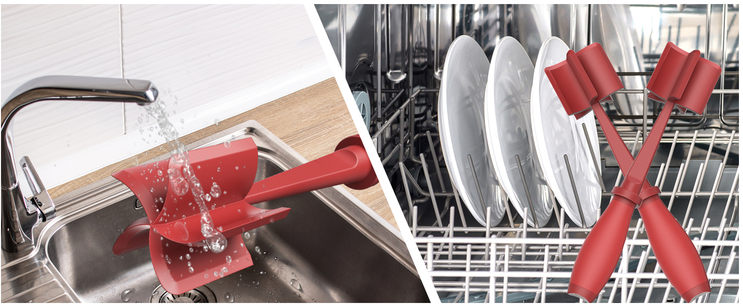 2Pack Meat Chopper, Heat Resistant Meat Masher for