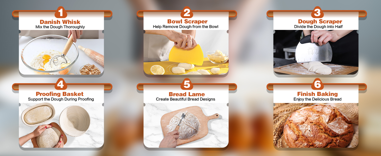 Sourdough Starter Kit, Sourdough Bread Baking Supplies with