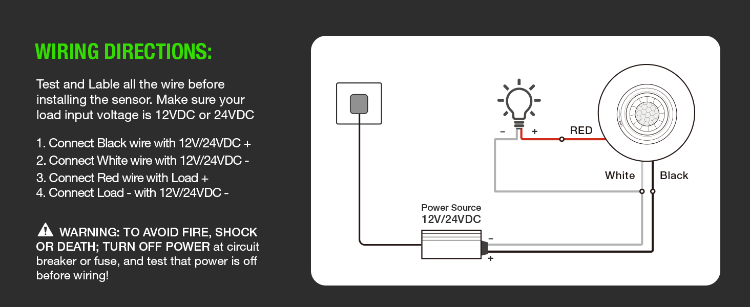 ceiling motion sensor
