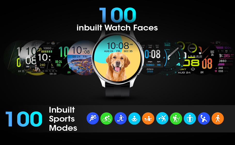 Fire-Boltt Invincible Super Amoled Display Calling Smartwatch