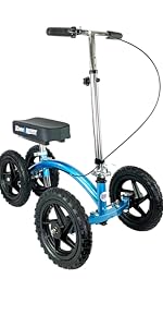 KneeRover QUAD All Terrain scooter walker