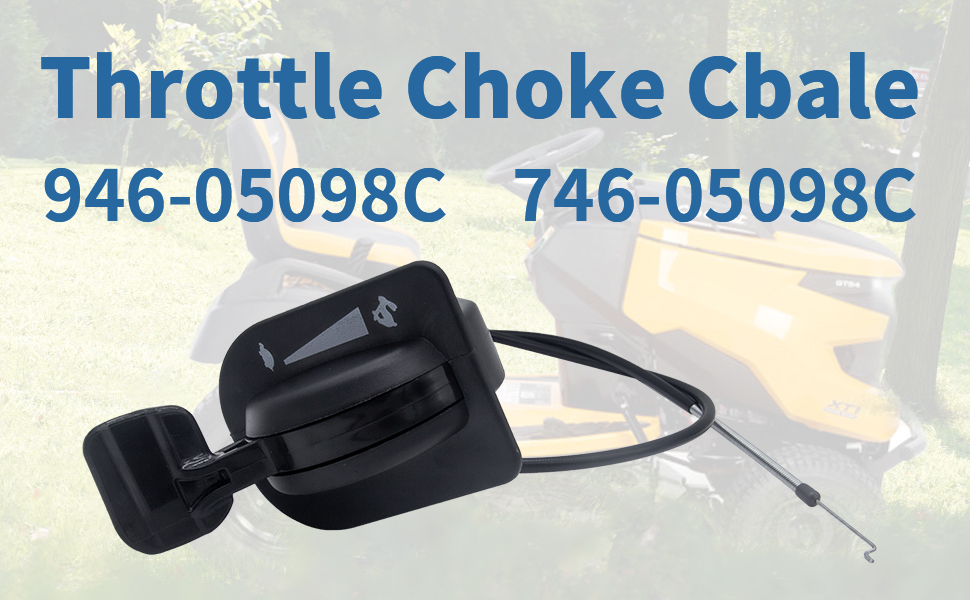 nvmw 94605098C Throttle Choke Cable, Compatible with